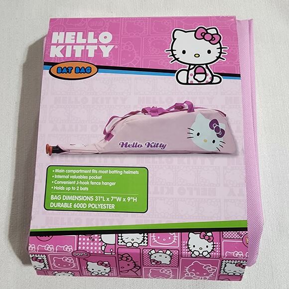 Hello kitty pink bat bag L31'' x W7'' X H9'' - Picture 1 of 6